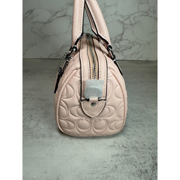 NWT Coach Pink Rowan Satchel - Picture 6 of 7